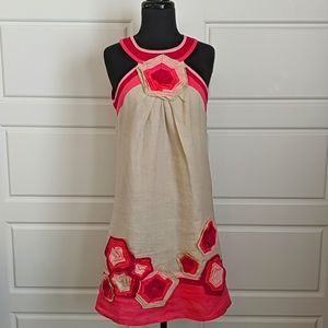Vintage Rene Derhy Linen Dress
